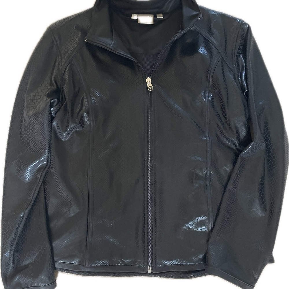 Tail Black Faux Leather Jacket